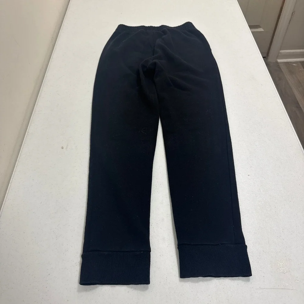 Converse All Star Boys Black Fleece Jogger Sweatpants Size Large L 12-13 Yrs